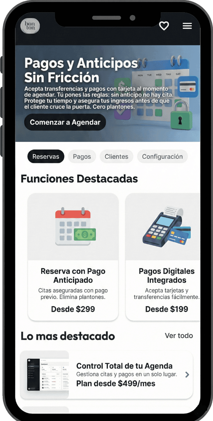 Tienda en línea y catálogo digital para negocios en México - Interfaz de sistema de pedidos online para productos y servicios