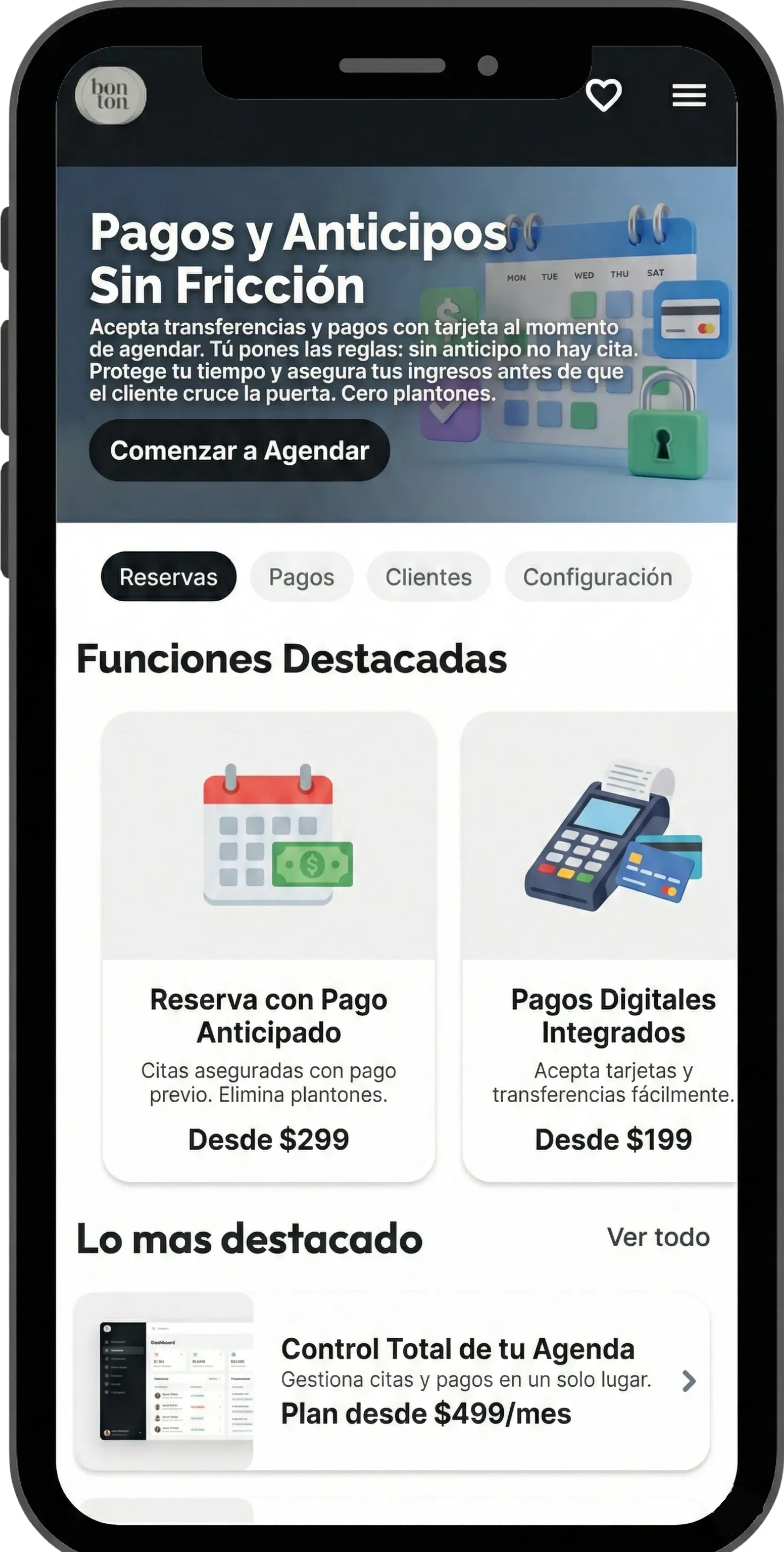 Tienda en línea y catálogo digital para negocios en México - Interfaz de sistema de pedidos online para productos y servicios